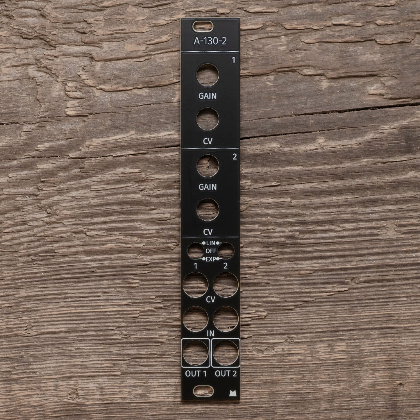 A-130-2 Dual VCAs black panel