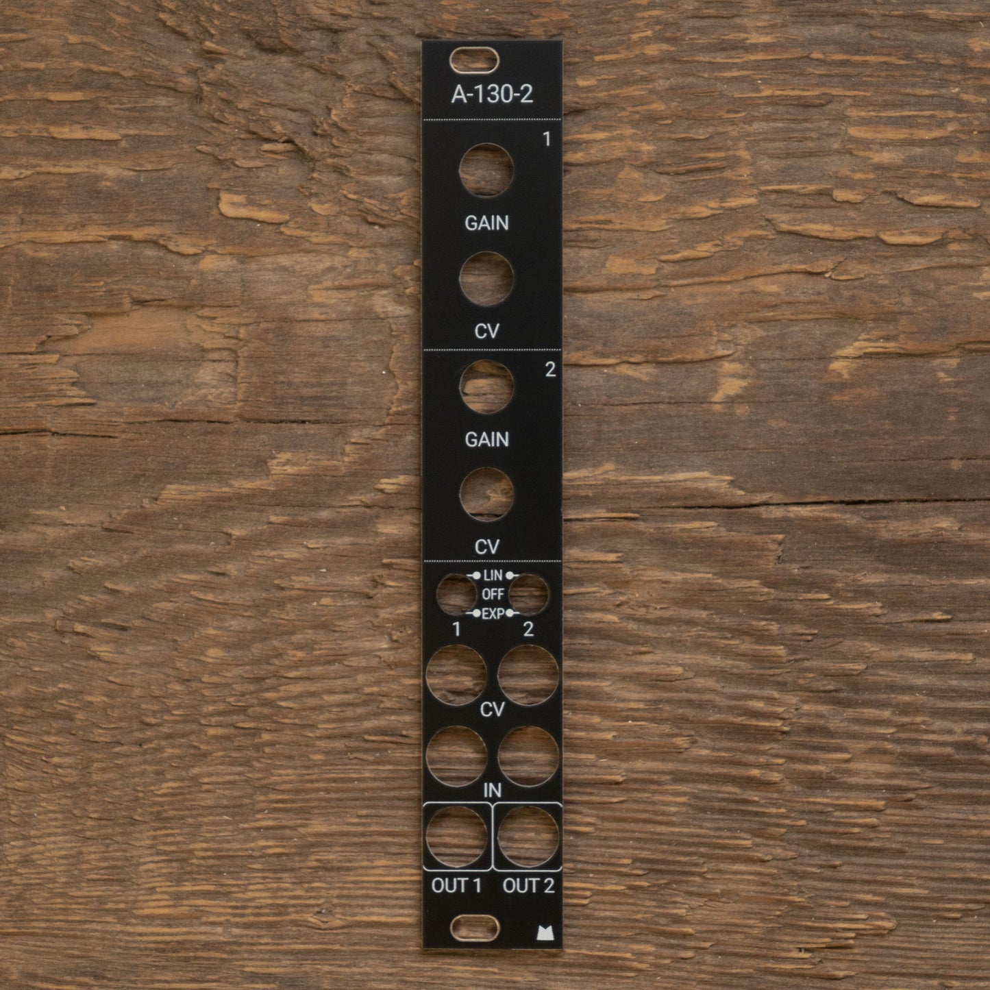 A-130-2 Dual VCAs black panel