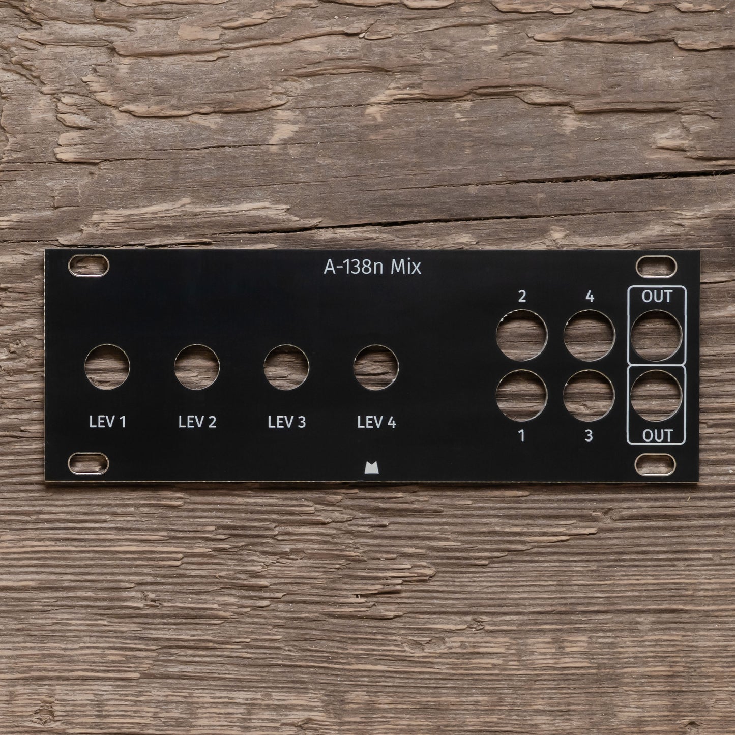 A-138n Mix - 1U - black panel