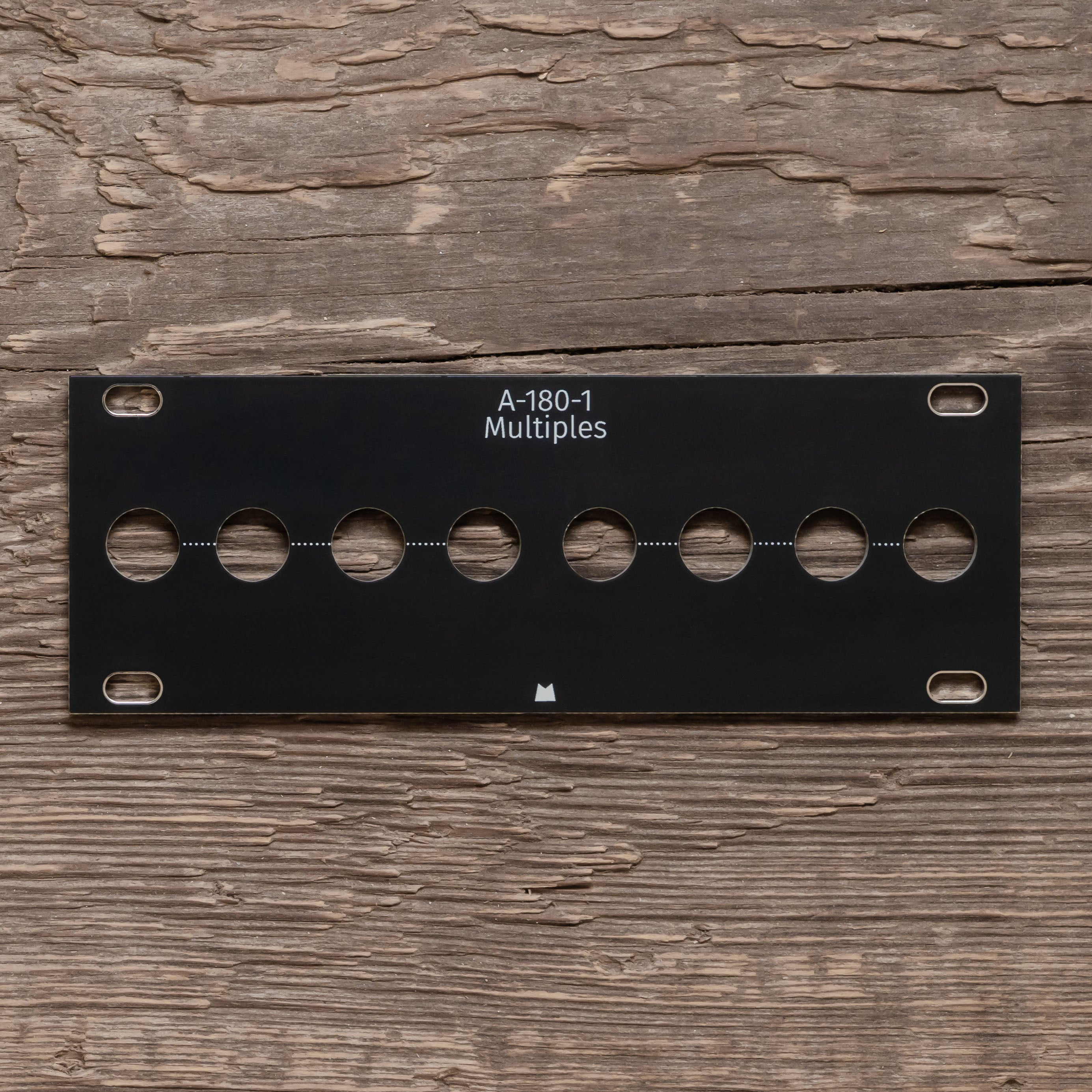 A-180-1 Multiples - 1U - black panel – Mörk Modules