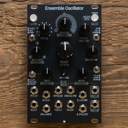 Ensemble Oscillator black panel