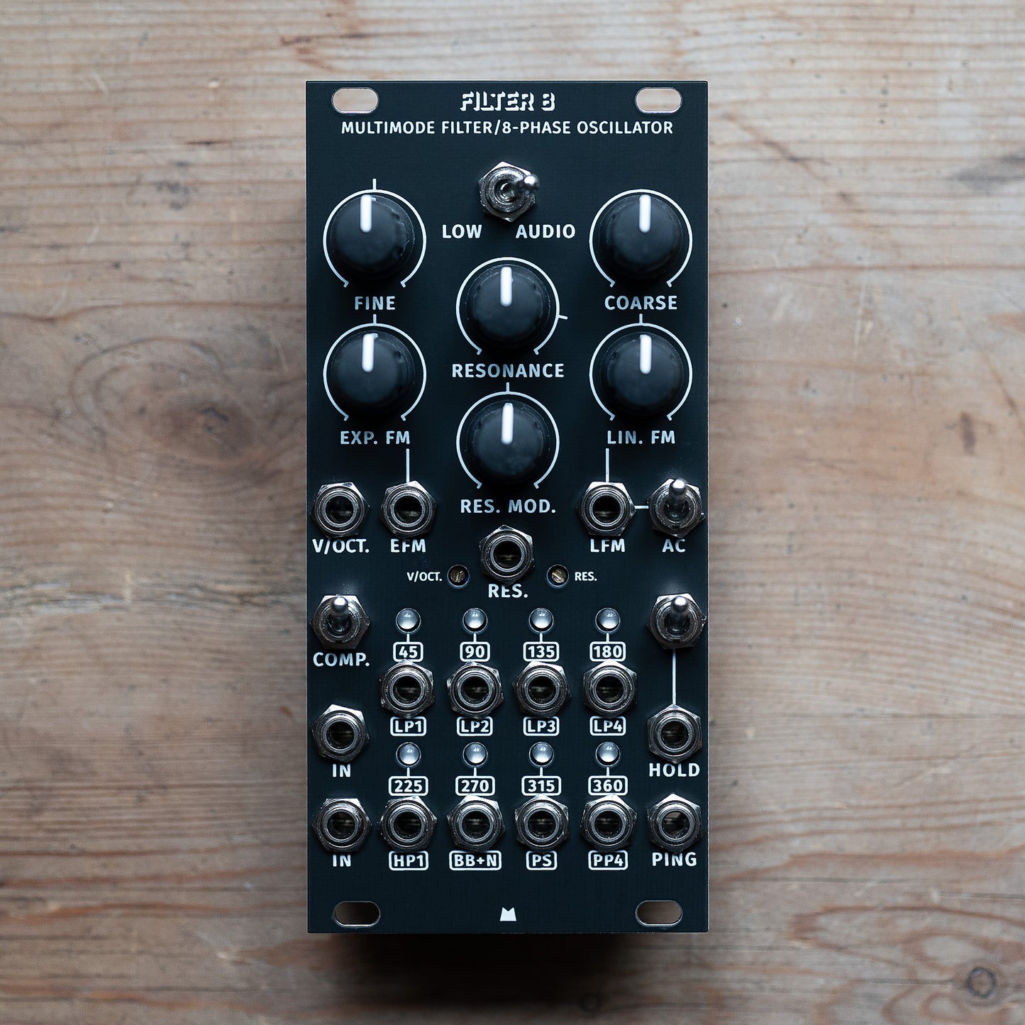 Filter 8 black panel