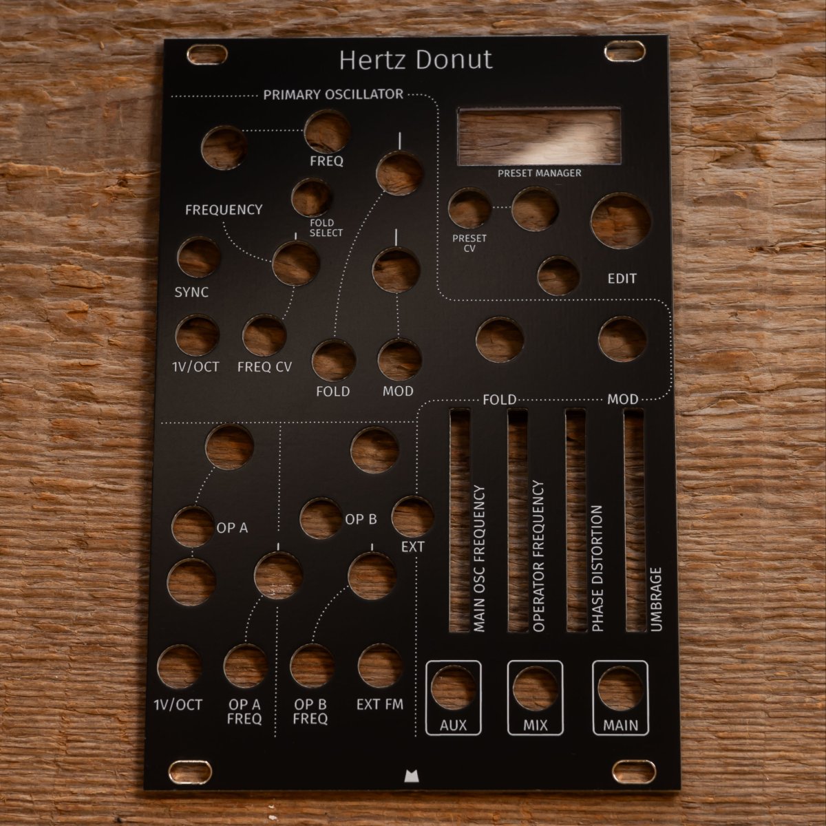 Hertz Donut (mk3) black panel