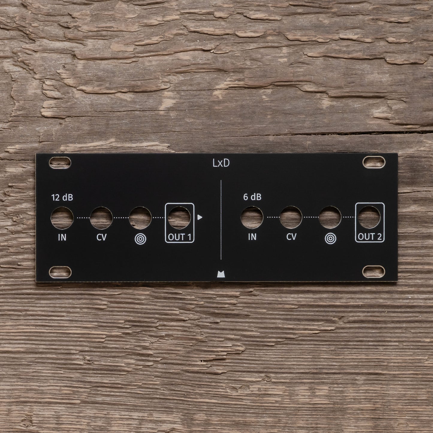 LxD - 1U - black panel
