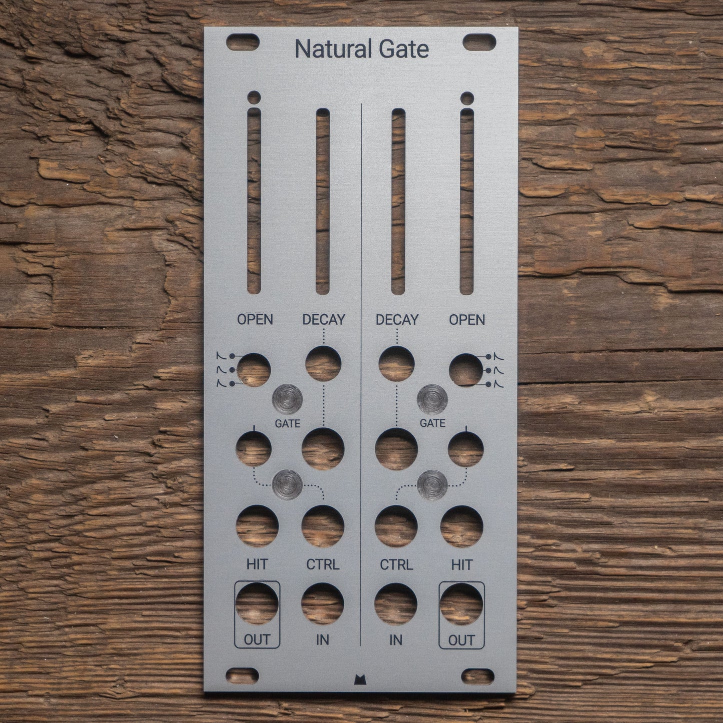 Natural Gate silver panel