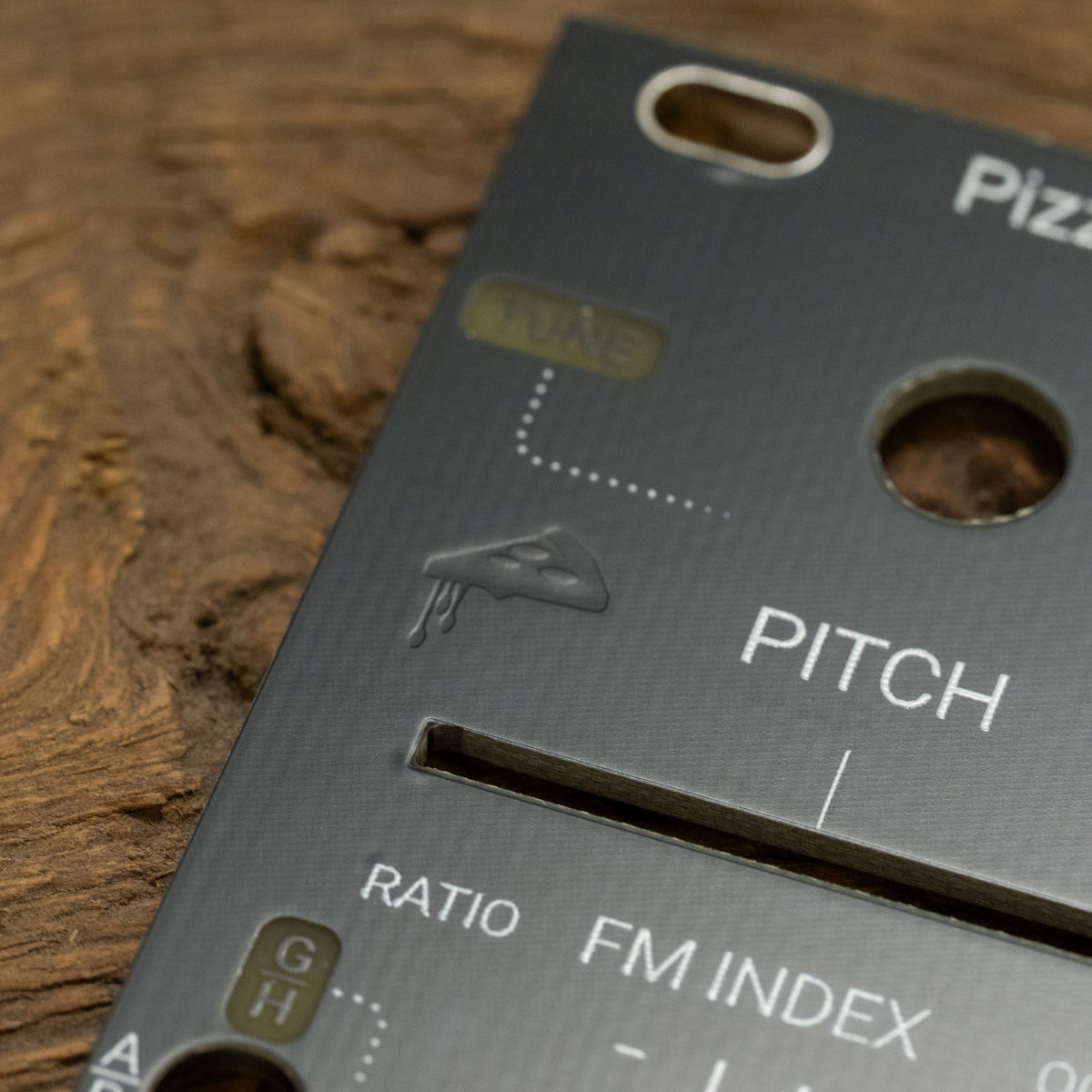 Pizza black panel