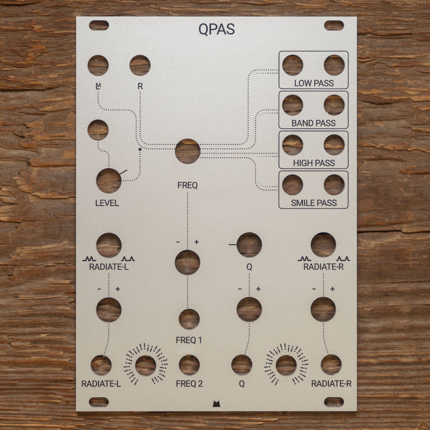 QPAS silver panel