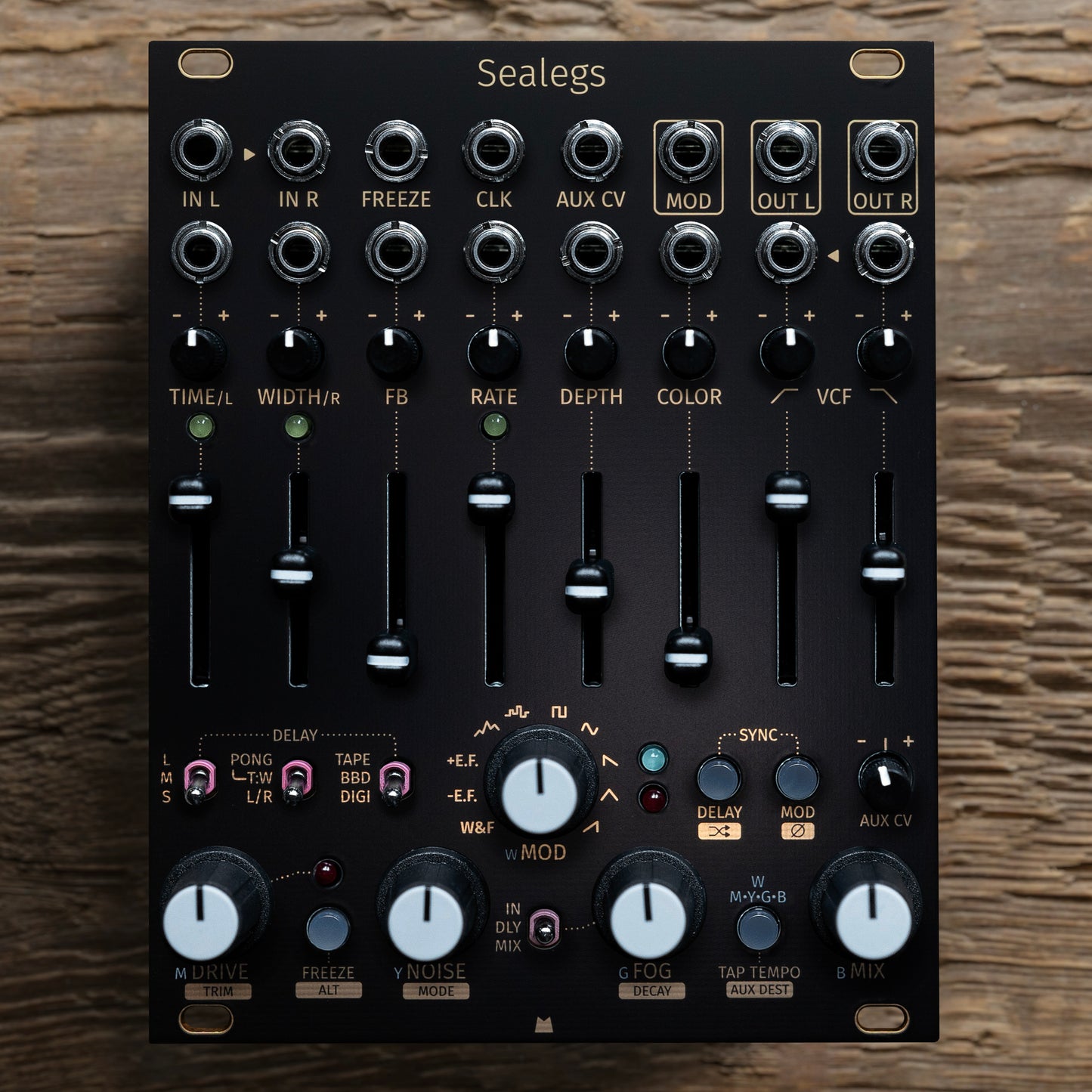 Sealegs black & gold panel