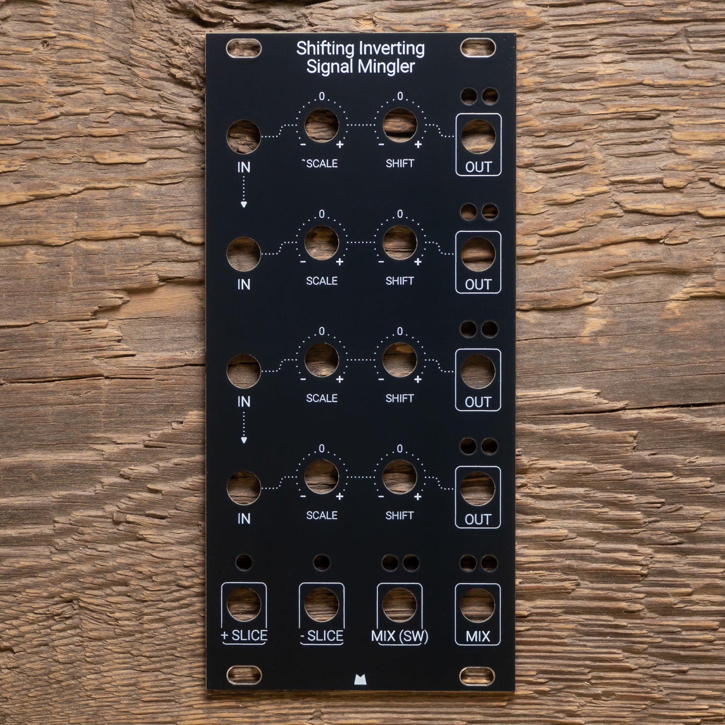 Shifting Inverting Signal Mingler black panel