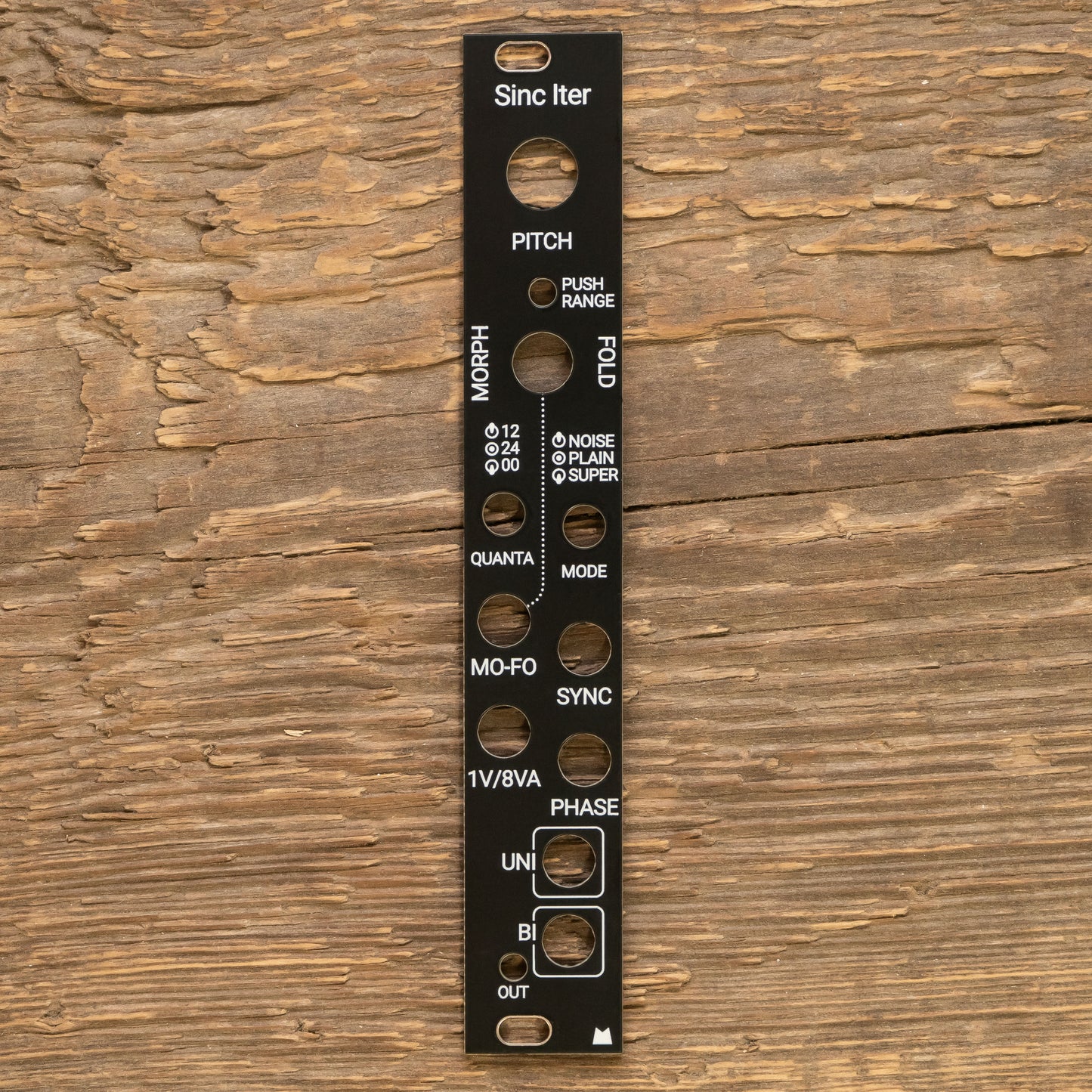 Sinc Iter black panel