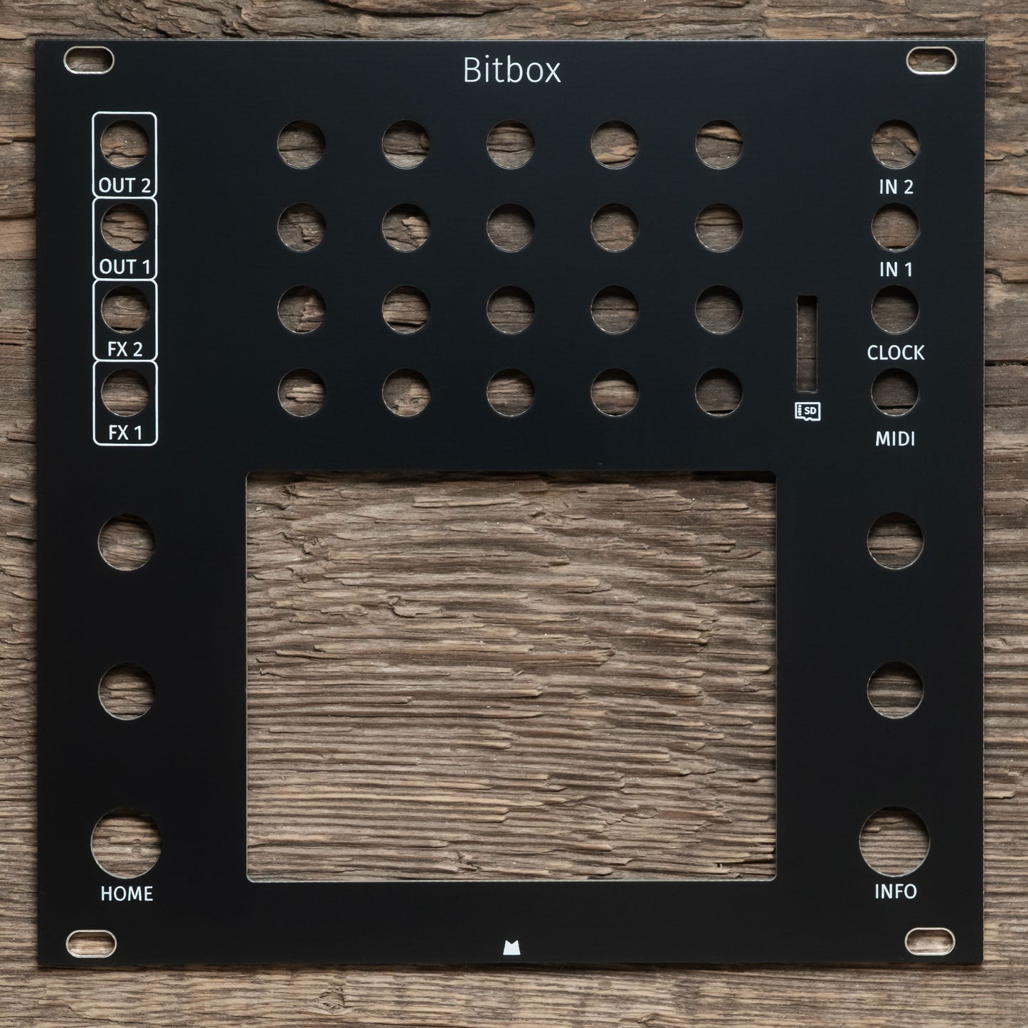 Bitbox (upside down) black panel