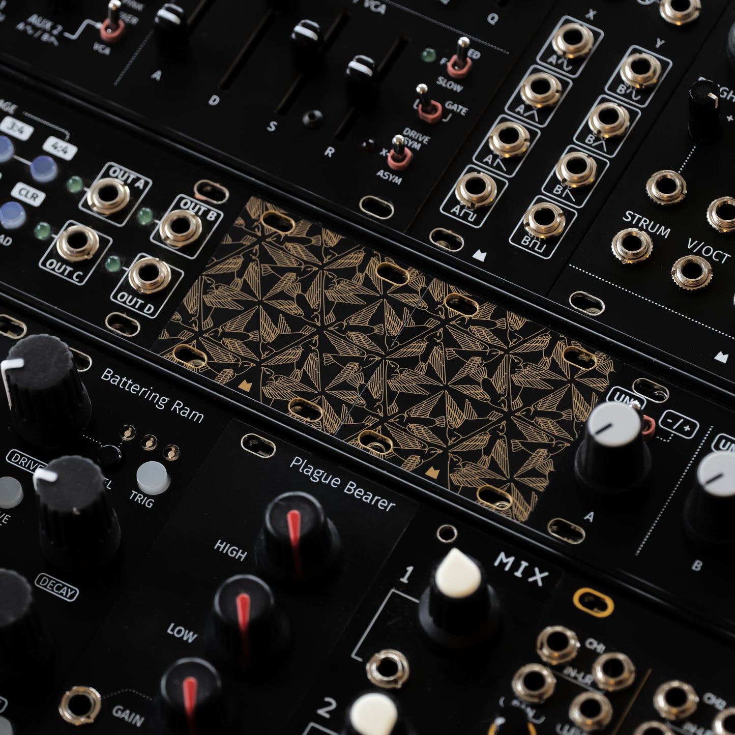 Blank - Geometrical Birds - 8hp 1U