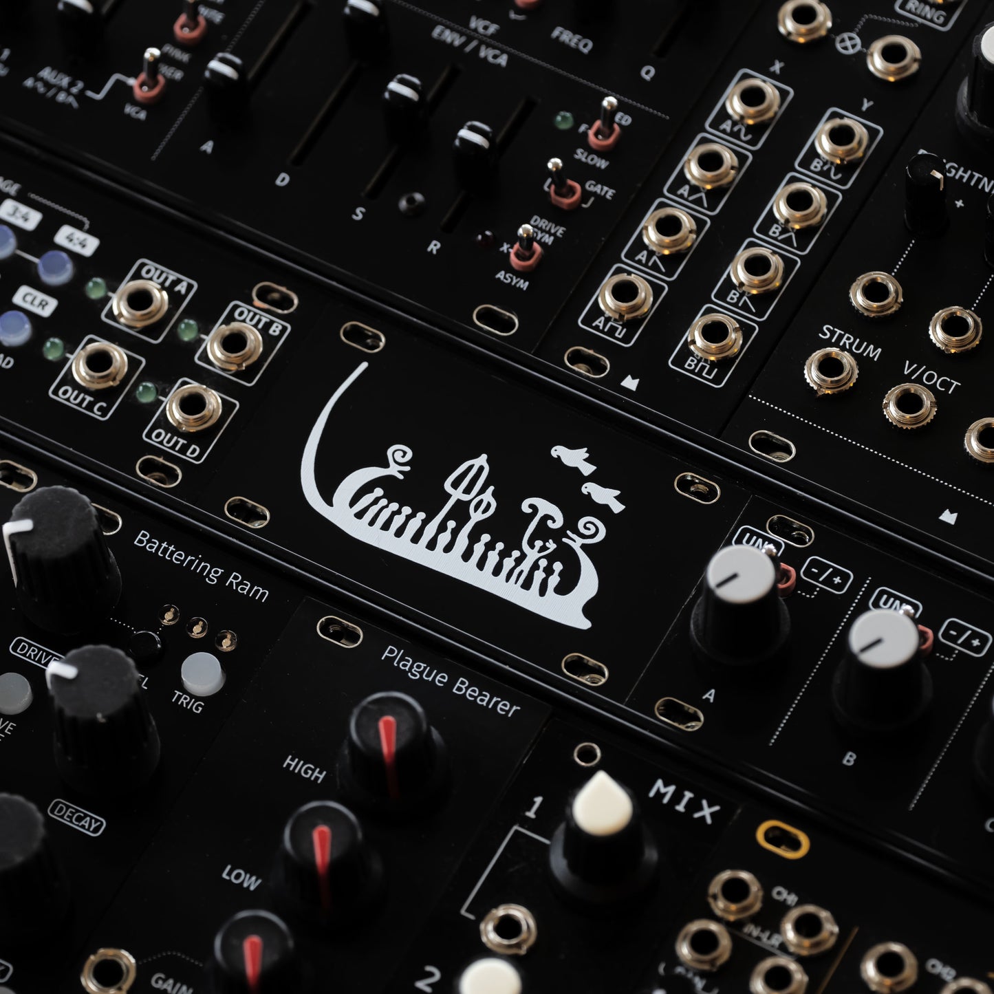 Blank - Runes Longship - 14hp 1U