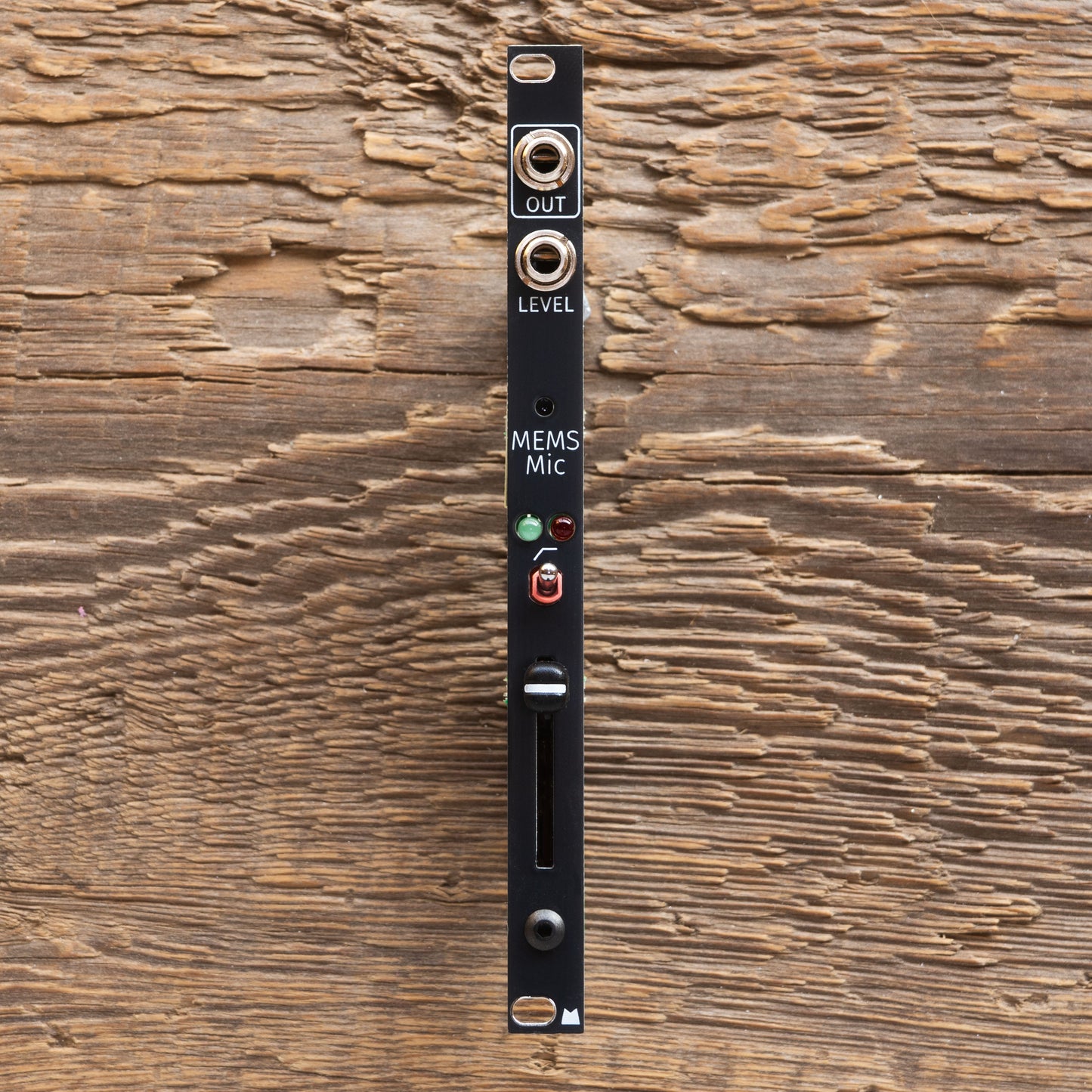 MEMS Mic 3U black panel