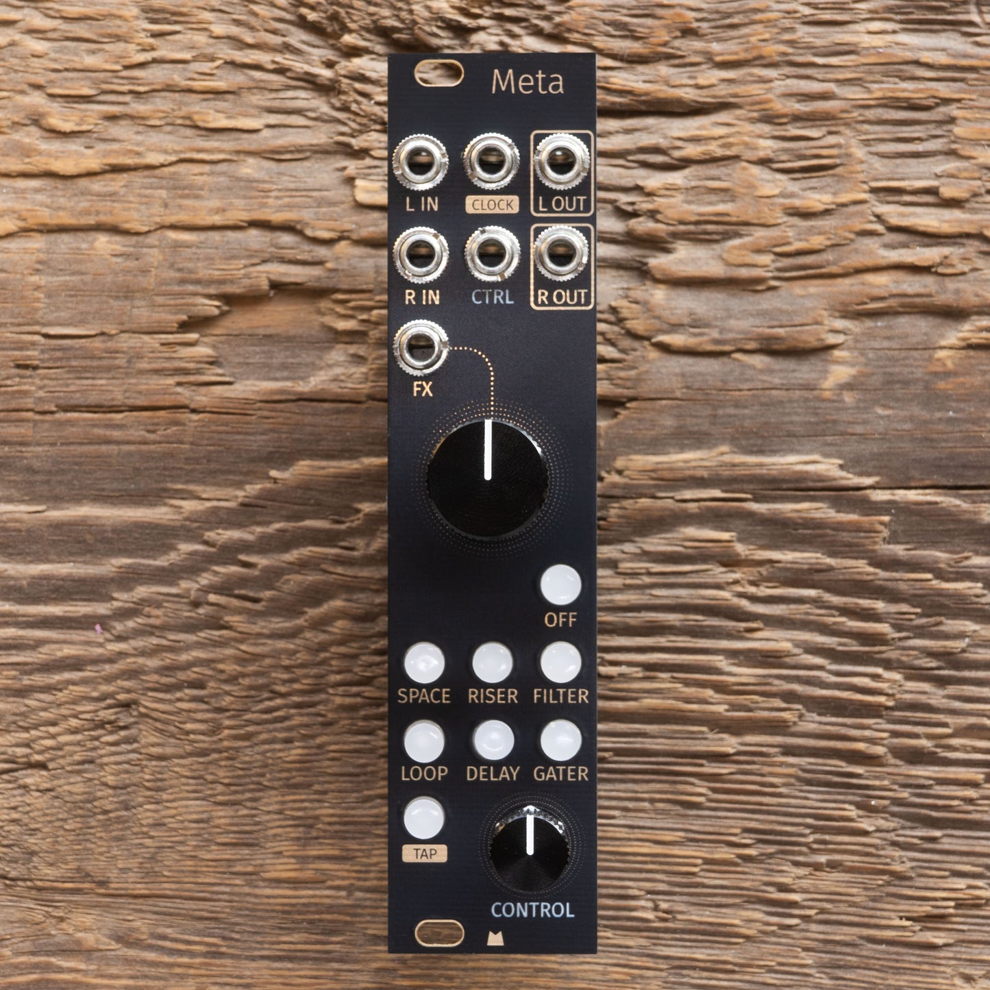 Meta - Golden Disco - black & gold panel