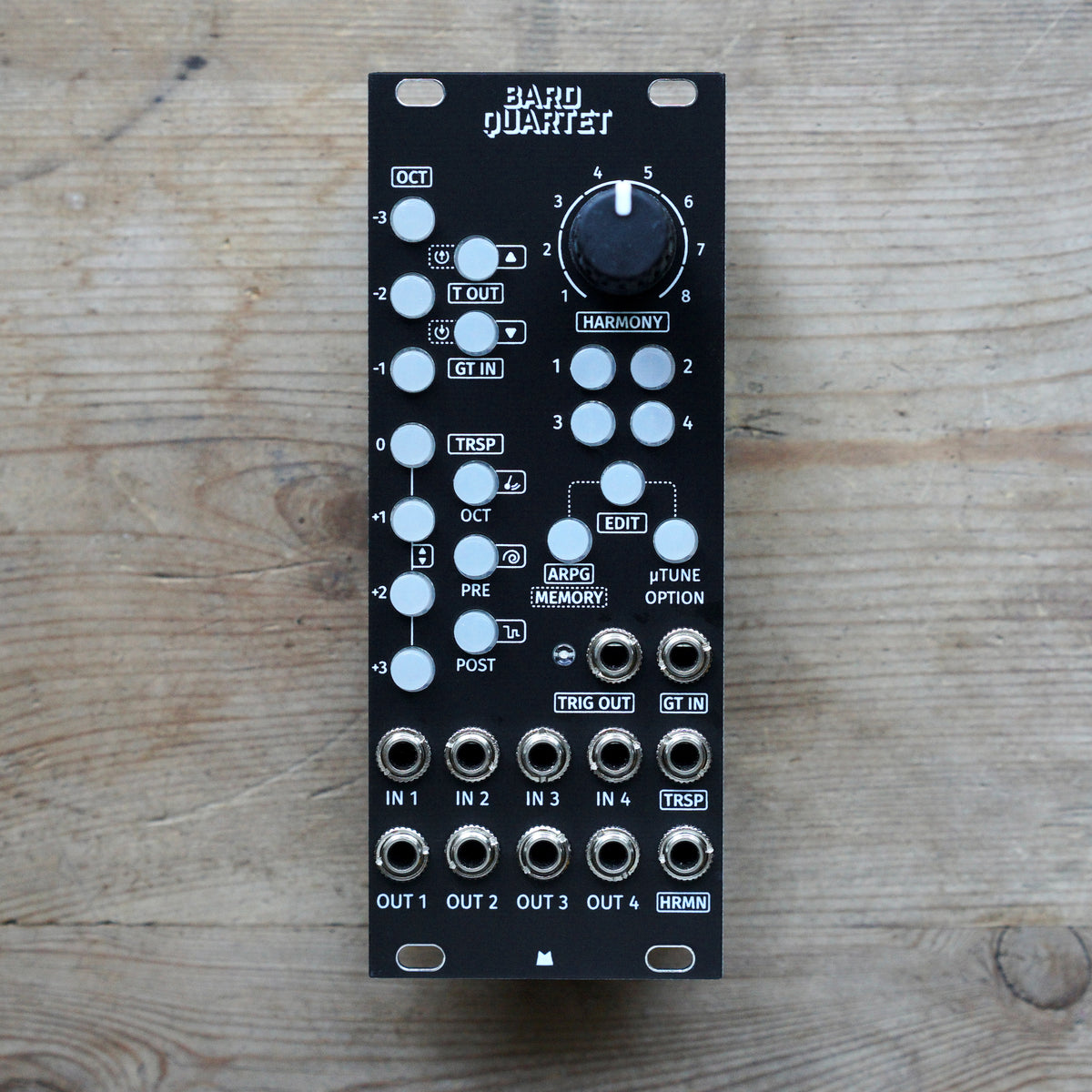 Bard Quartet black panel – Mork Modules