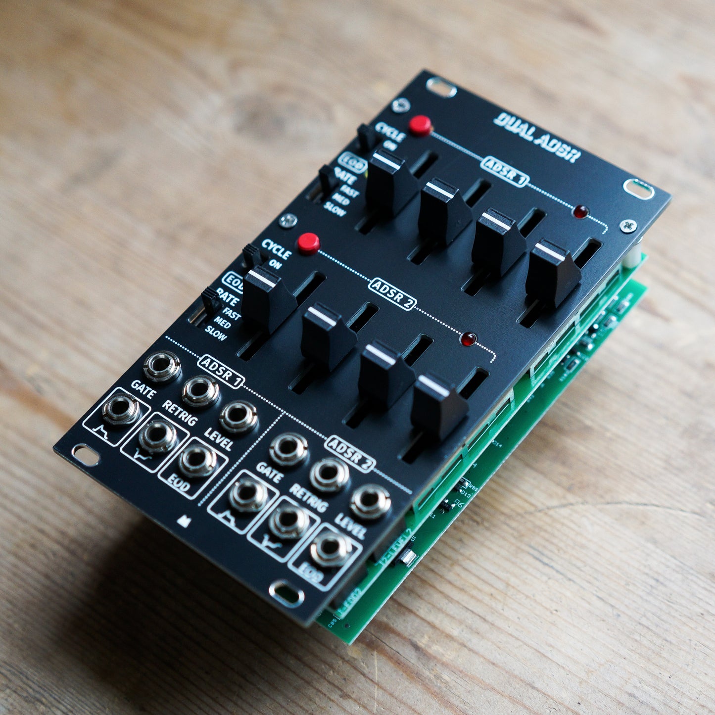 Dual ADSR black panel