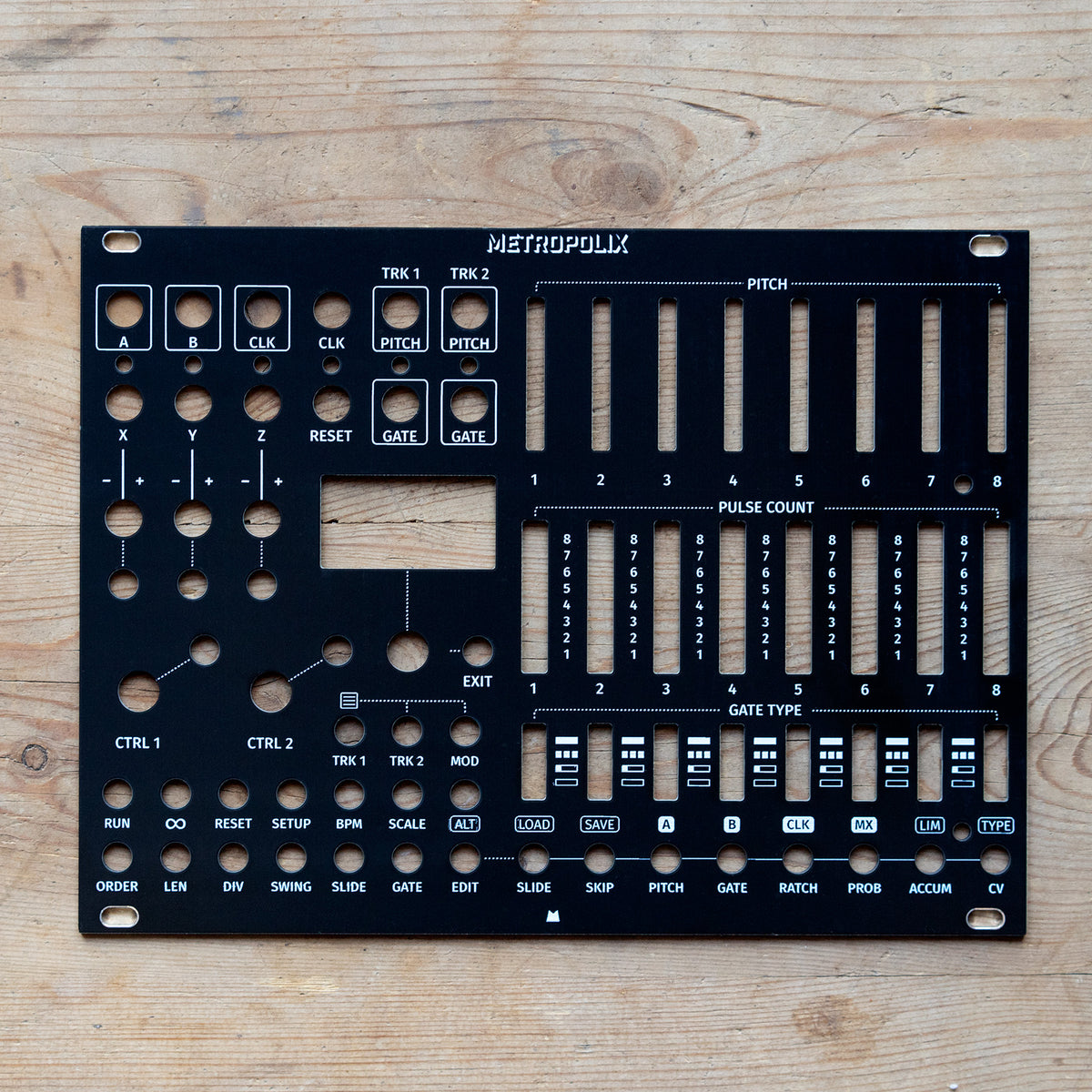 Metropolix black panel – Mork Modules