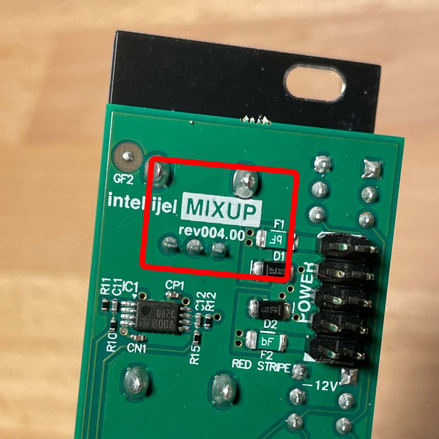 Mixup (rev 002 & 003) black panel