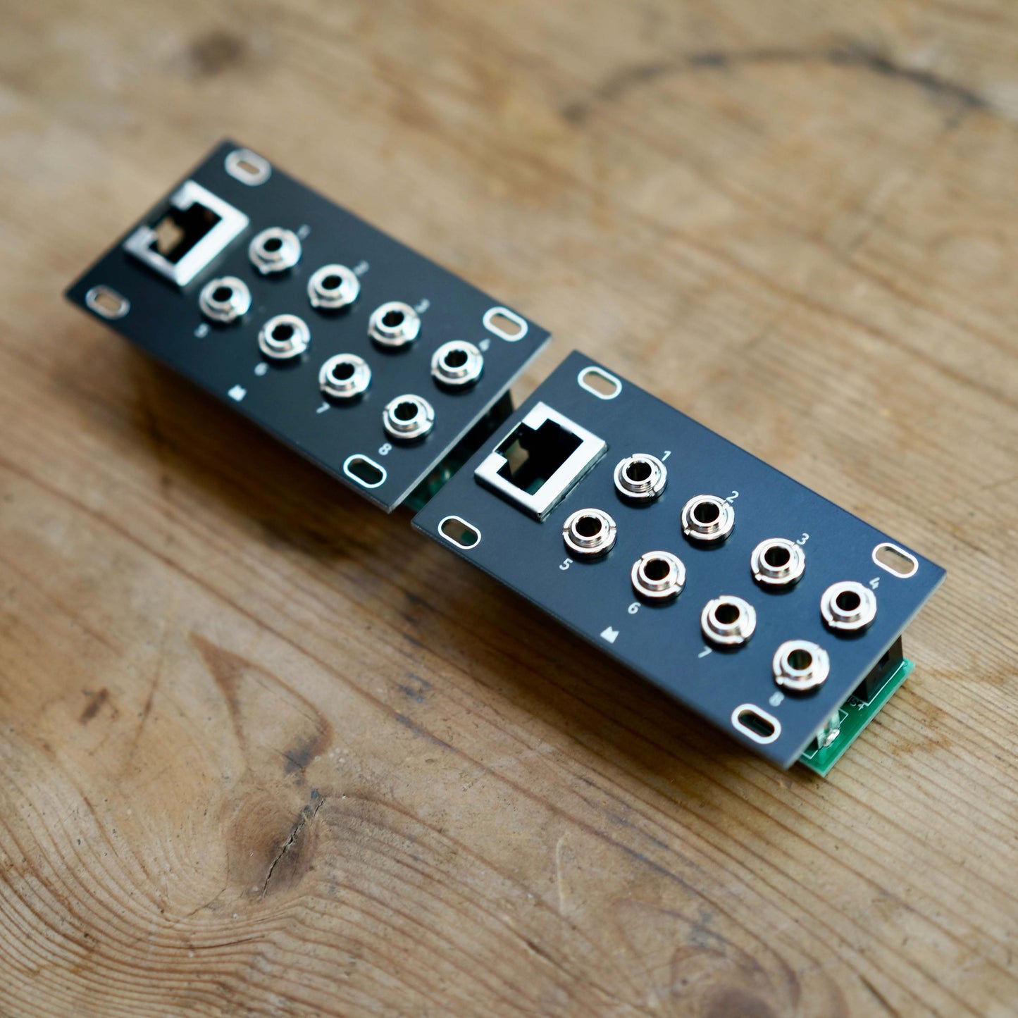 Octalink 1U black panel