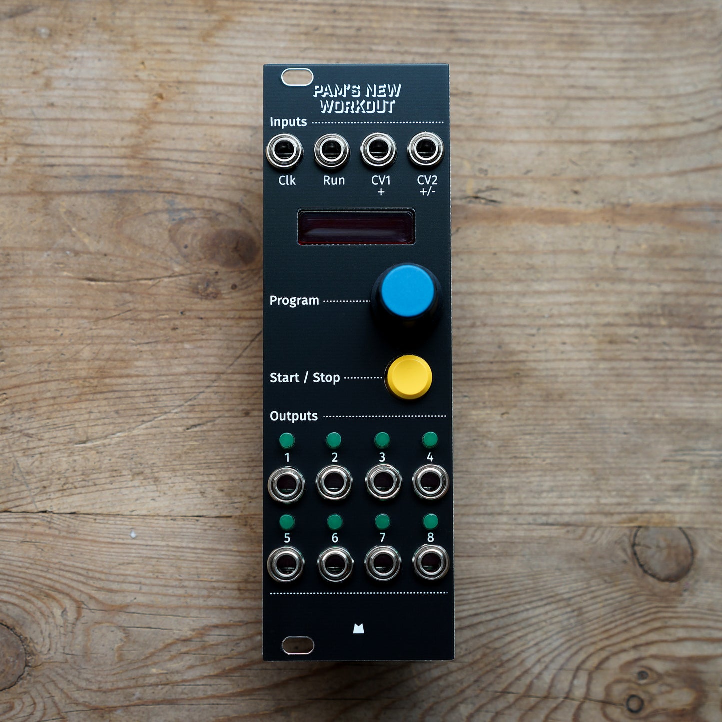 Pamela's NEW Workout black panel