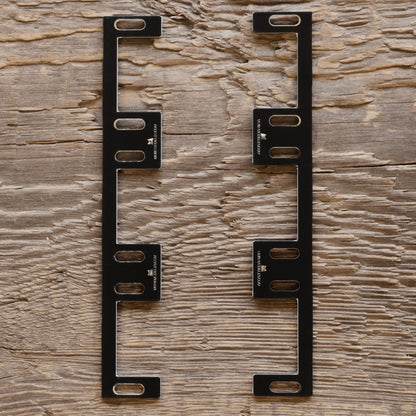 1U to 3U converter - FLEX - black & silver panel