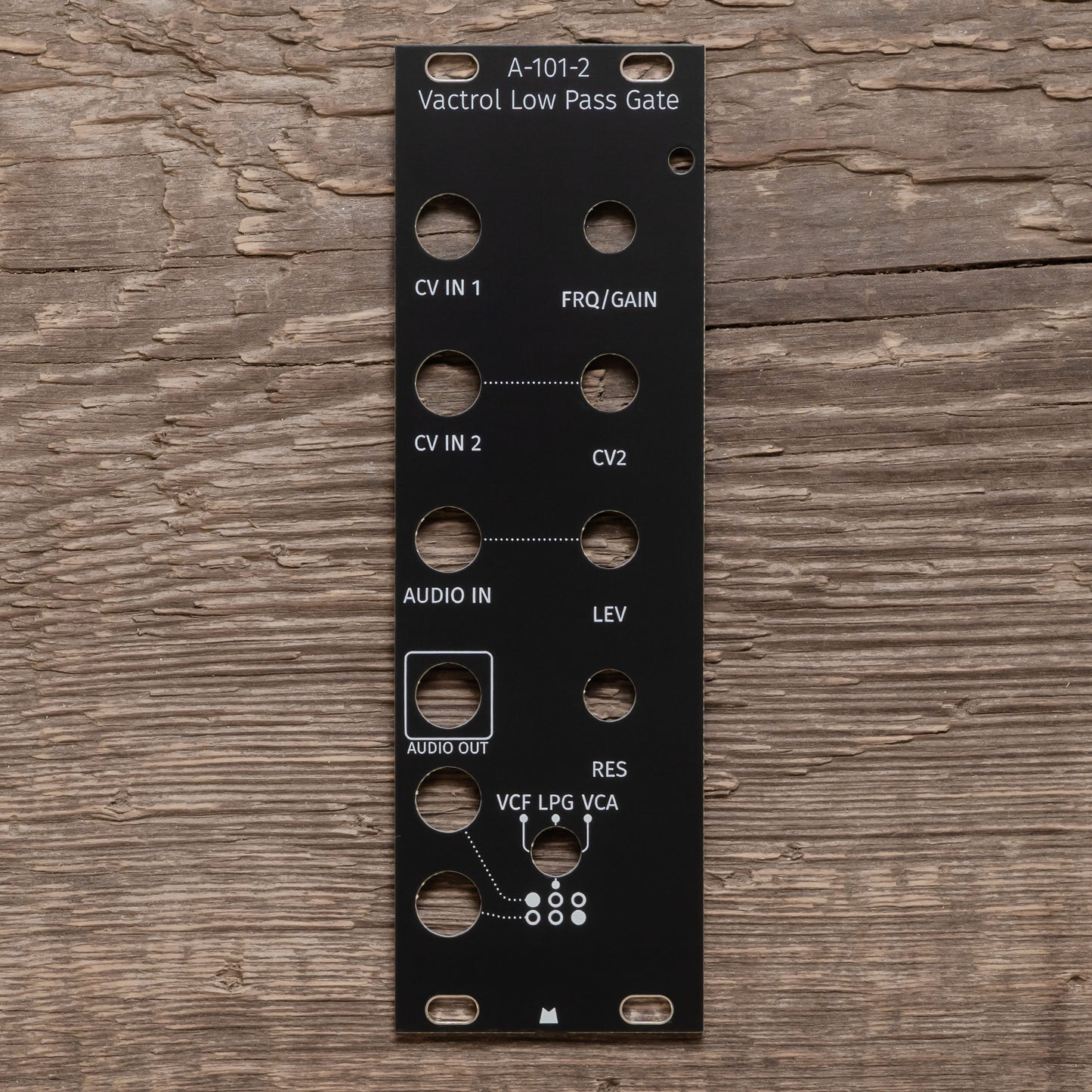 A-101-2 LPG black panel