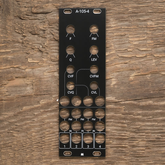 A-105-4 Quad Poly SSI VCF black panel