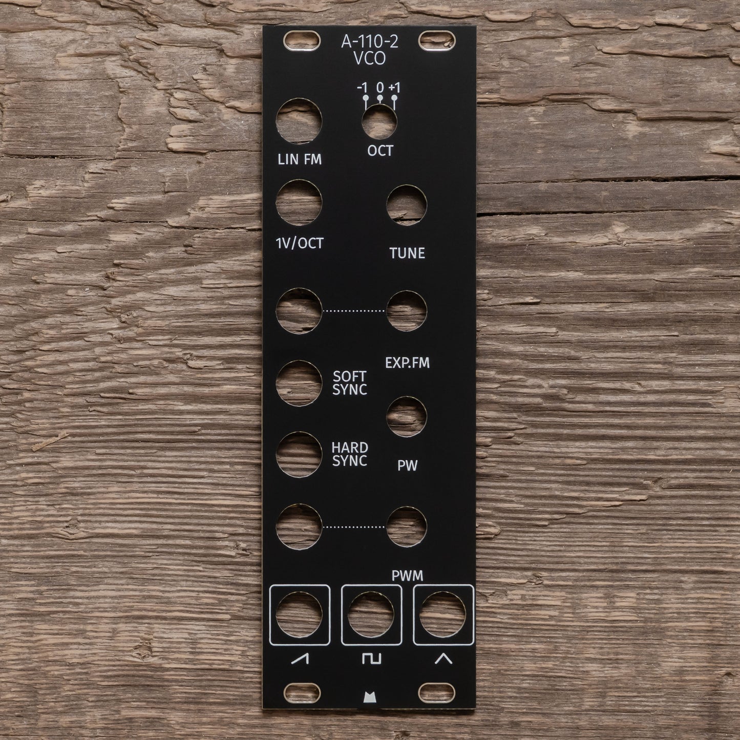 A-110-2 VCO black panel