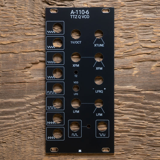 A-110-6 TTZ Q VCO black panel