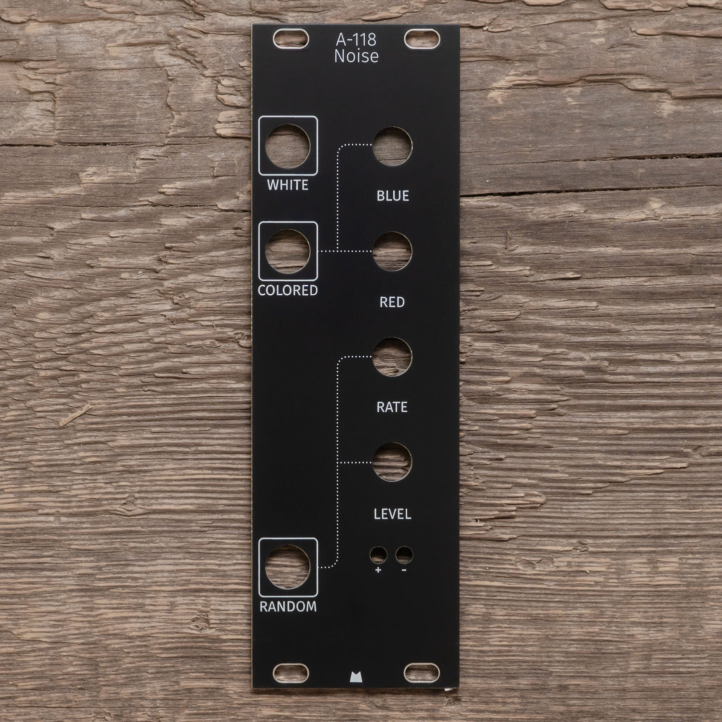 A-118 Noise black panel