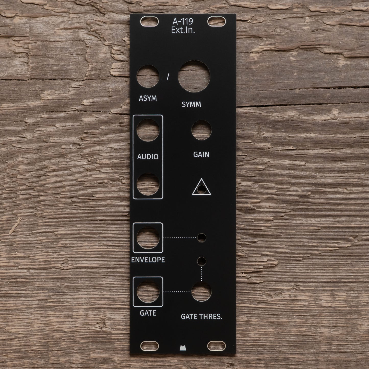 A-119 Ext In black panel