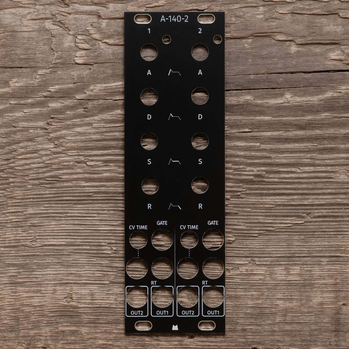 A-140-2 Dual ADSR black panel
