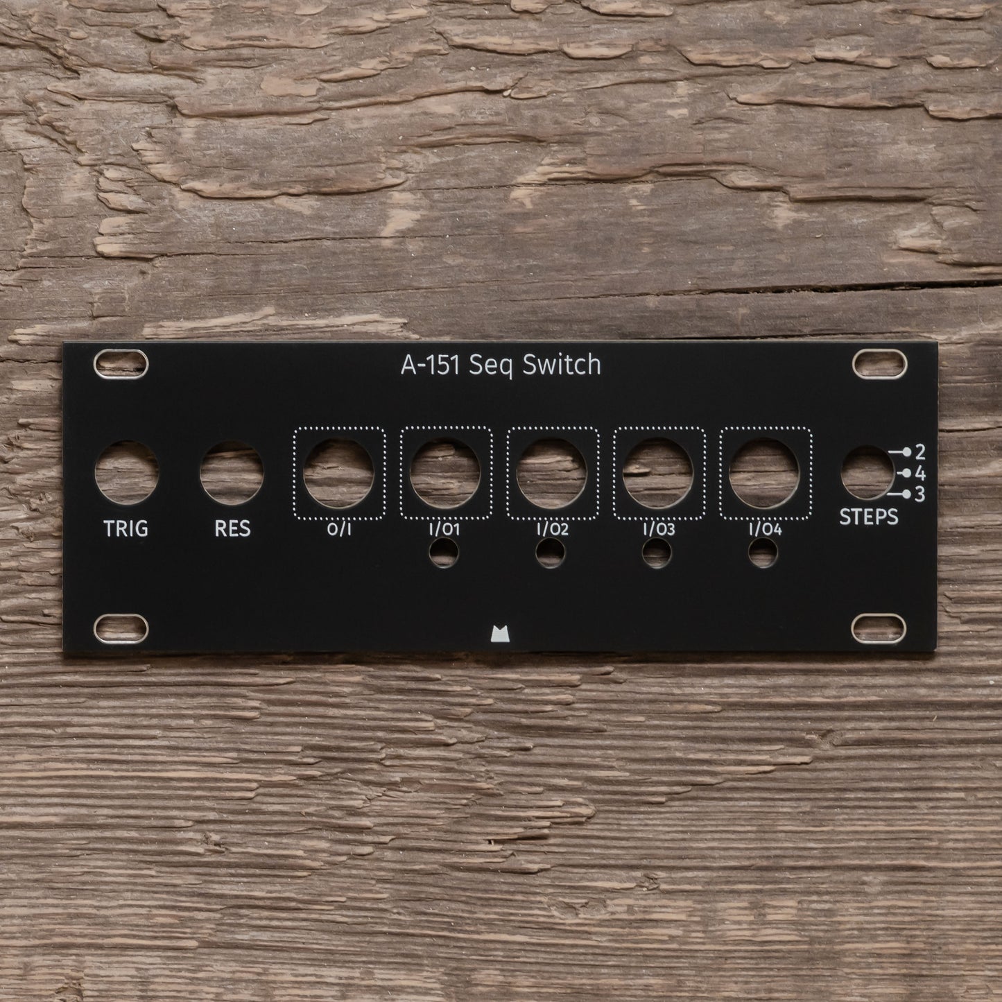 A-151 Seq Switch - 1U - black panel