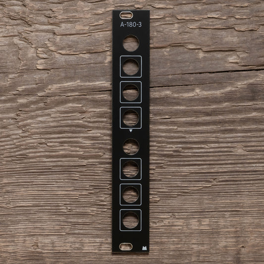 A-180-3 Buffered Multiple black panel