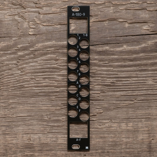 A-180-9 Multicore Signal Connector black panel