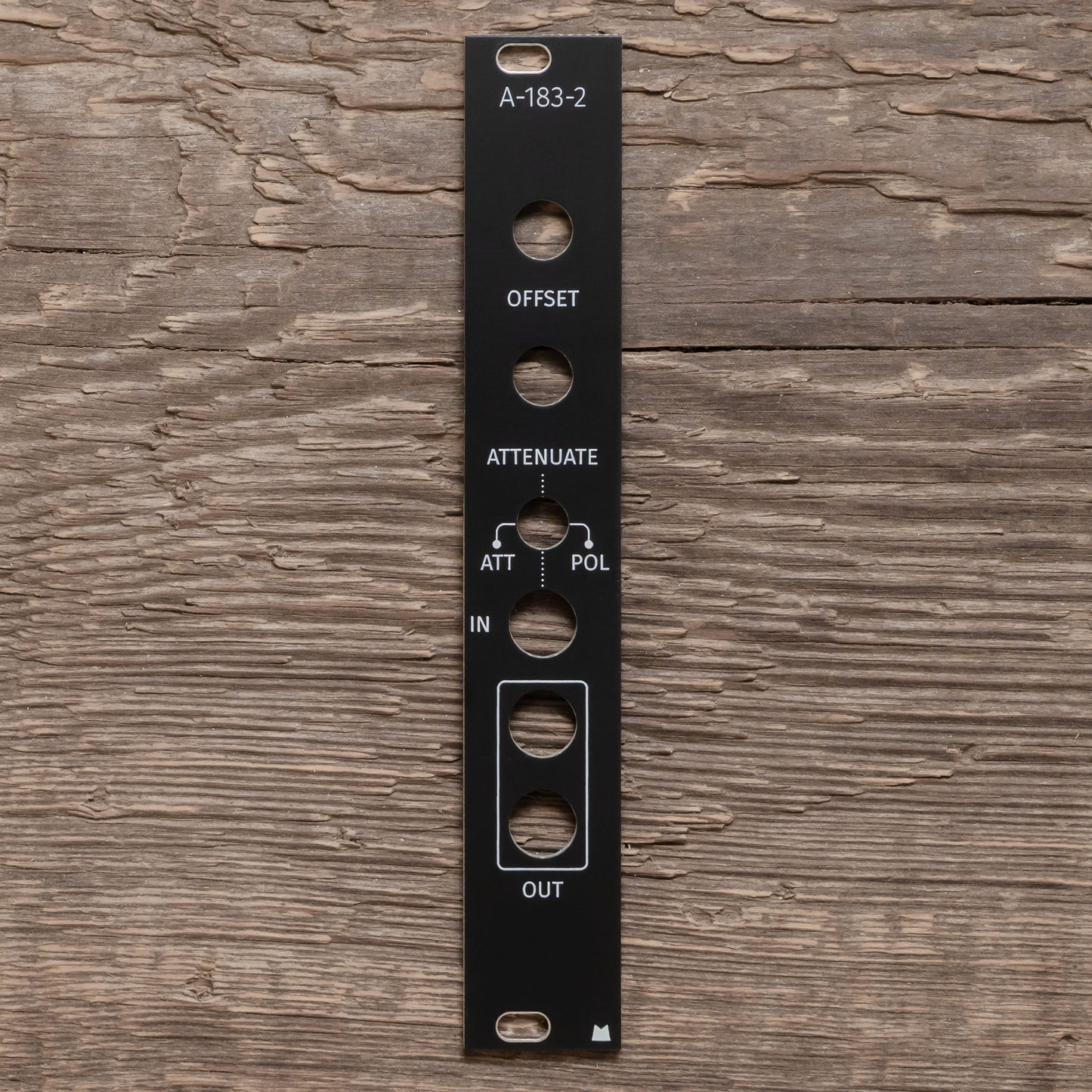 A-183-2 Offset black panel