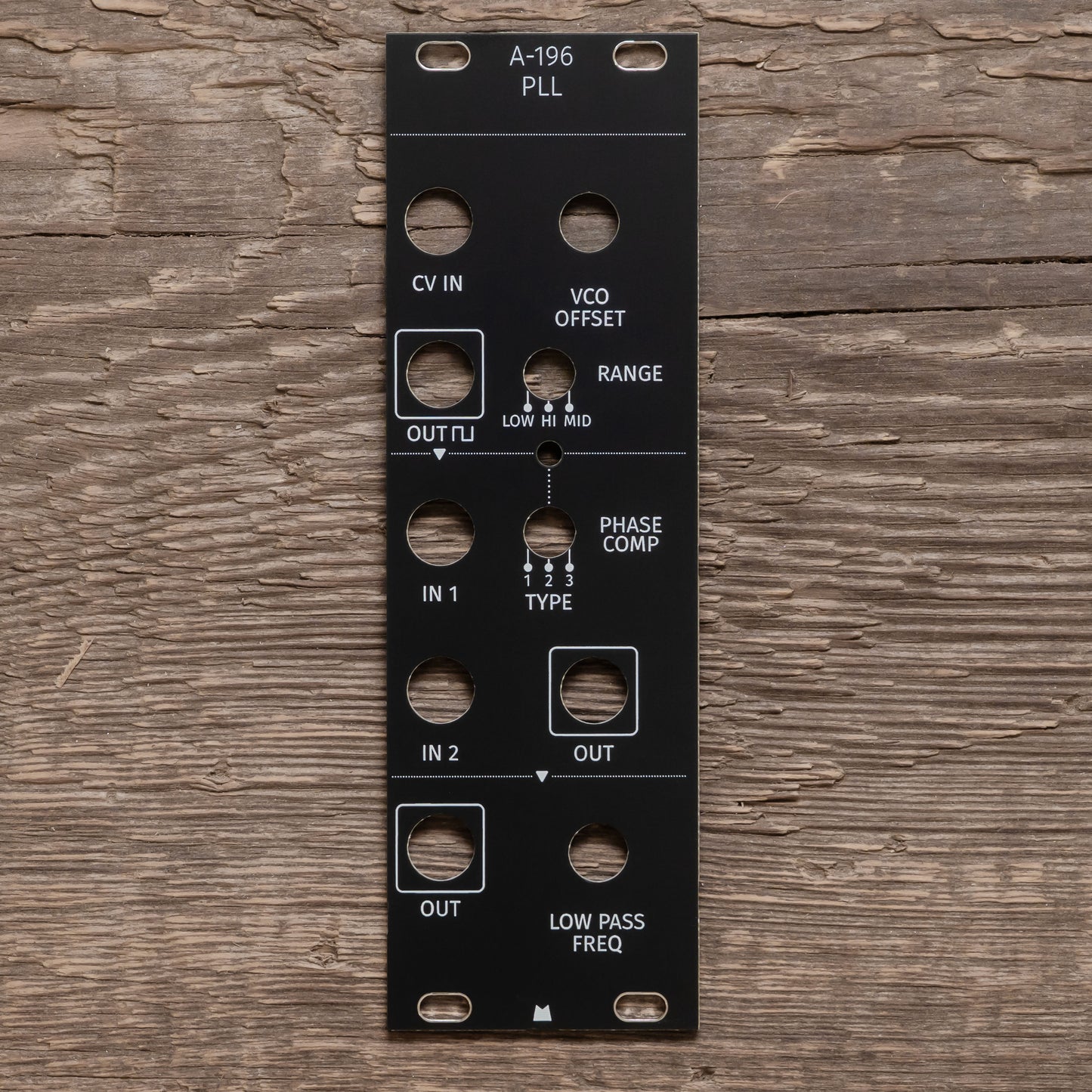 A-196 PLL black panel