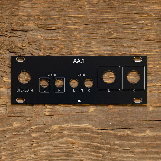 AA.1 - 1U - black panel