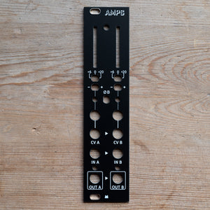 Amps black panel