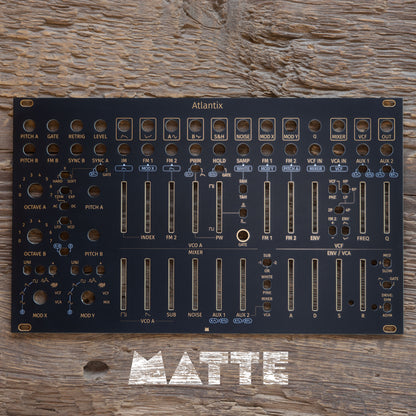 Atlantix black & gold panel