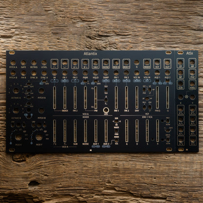 Atlantix black & gold panel