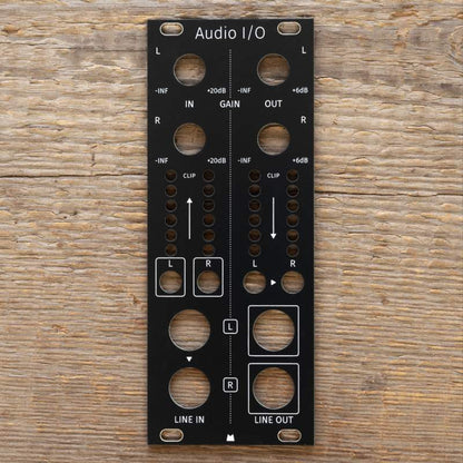 Audio I/O (mk1) black panel