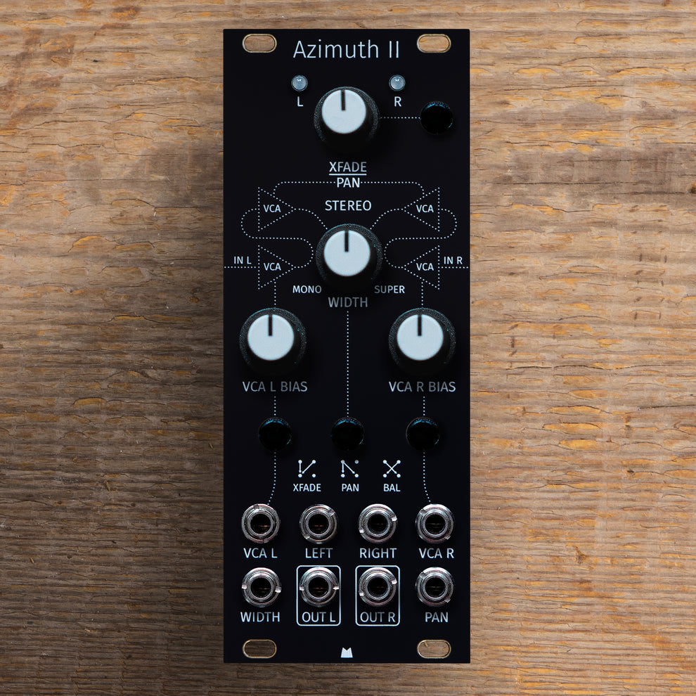 Azimuth II black panel – Mörk Modules