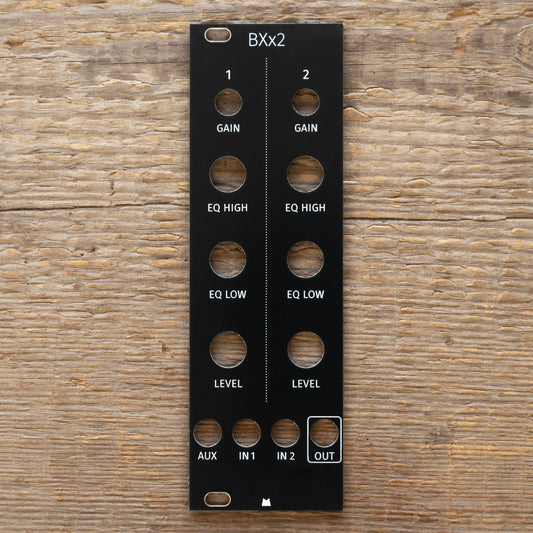 BXx2 black panel