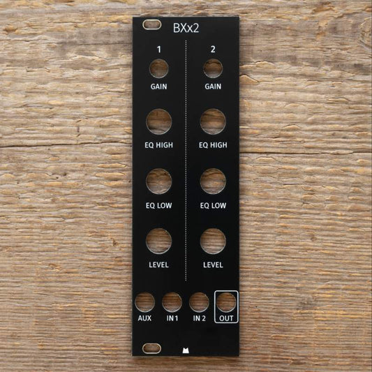 BXx2 black panel