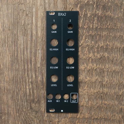 BXx2 black panel