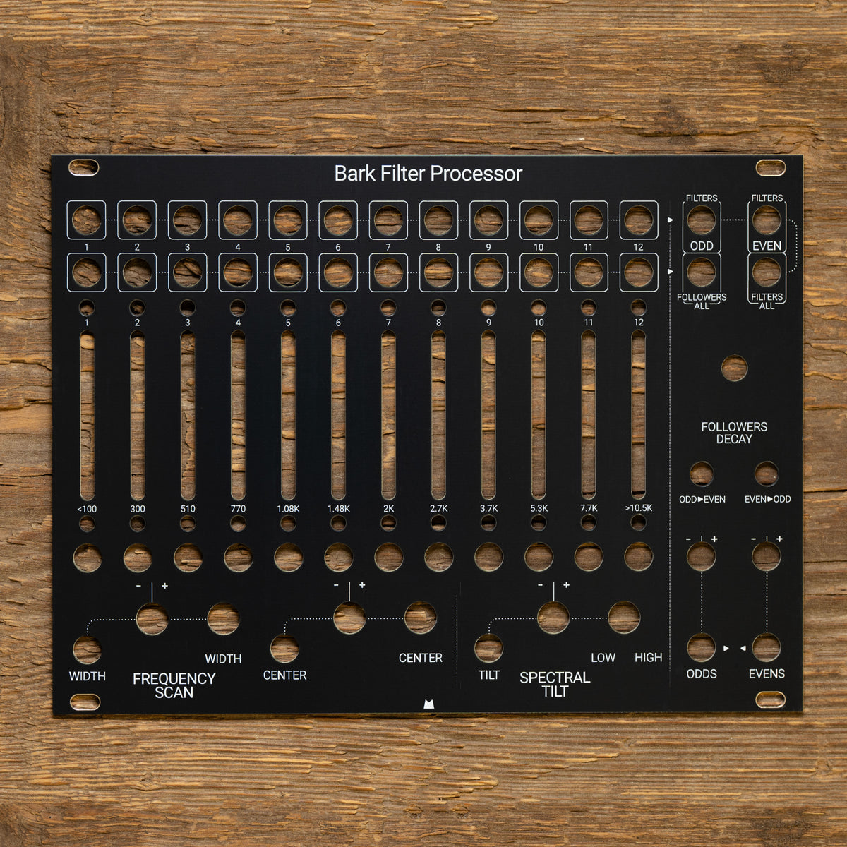 Bark Filter Processor black panel