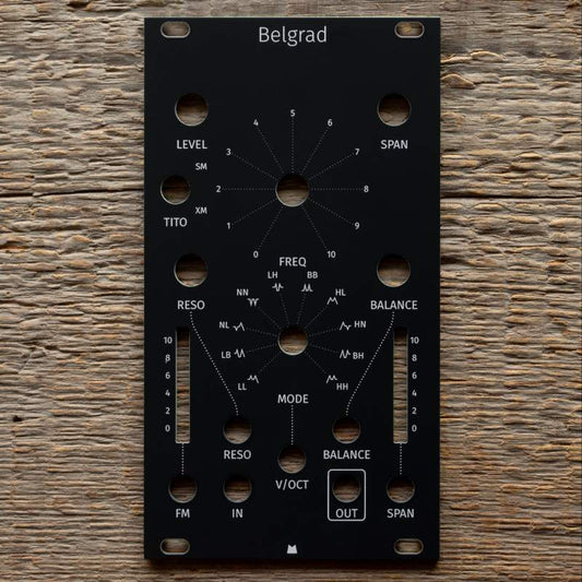 Belgrad black panel