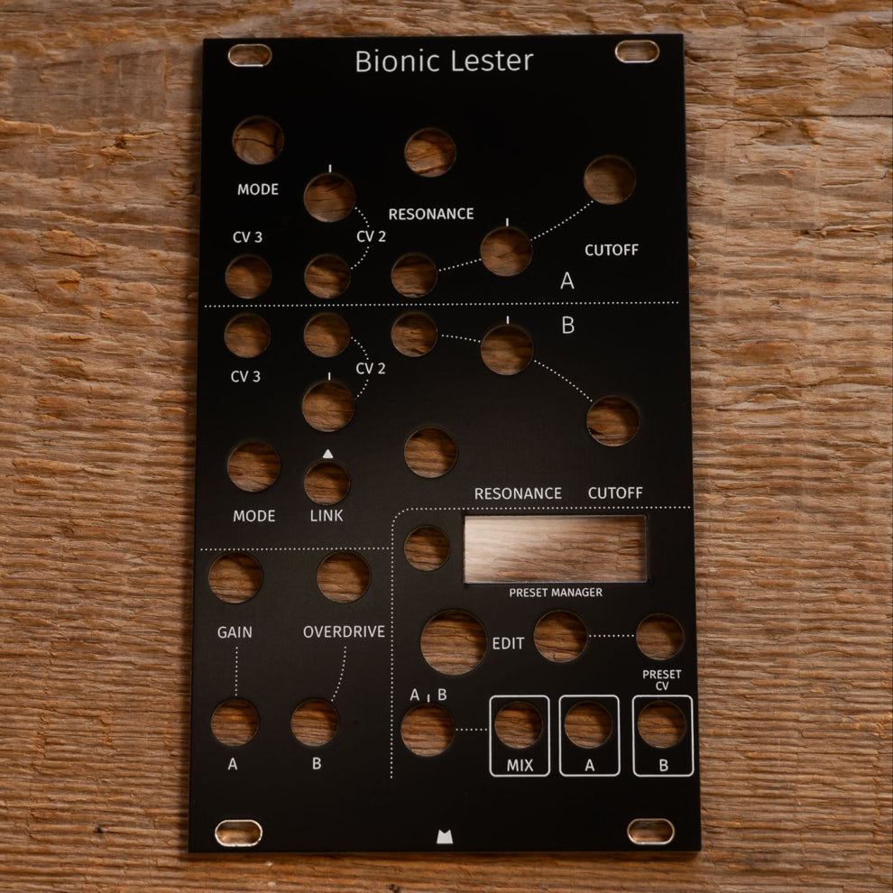 Bionic Lester (mk3) black panel – Mörk Modules